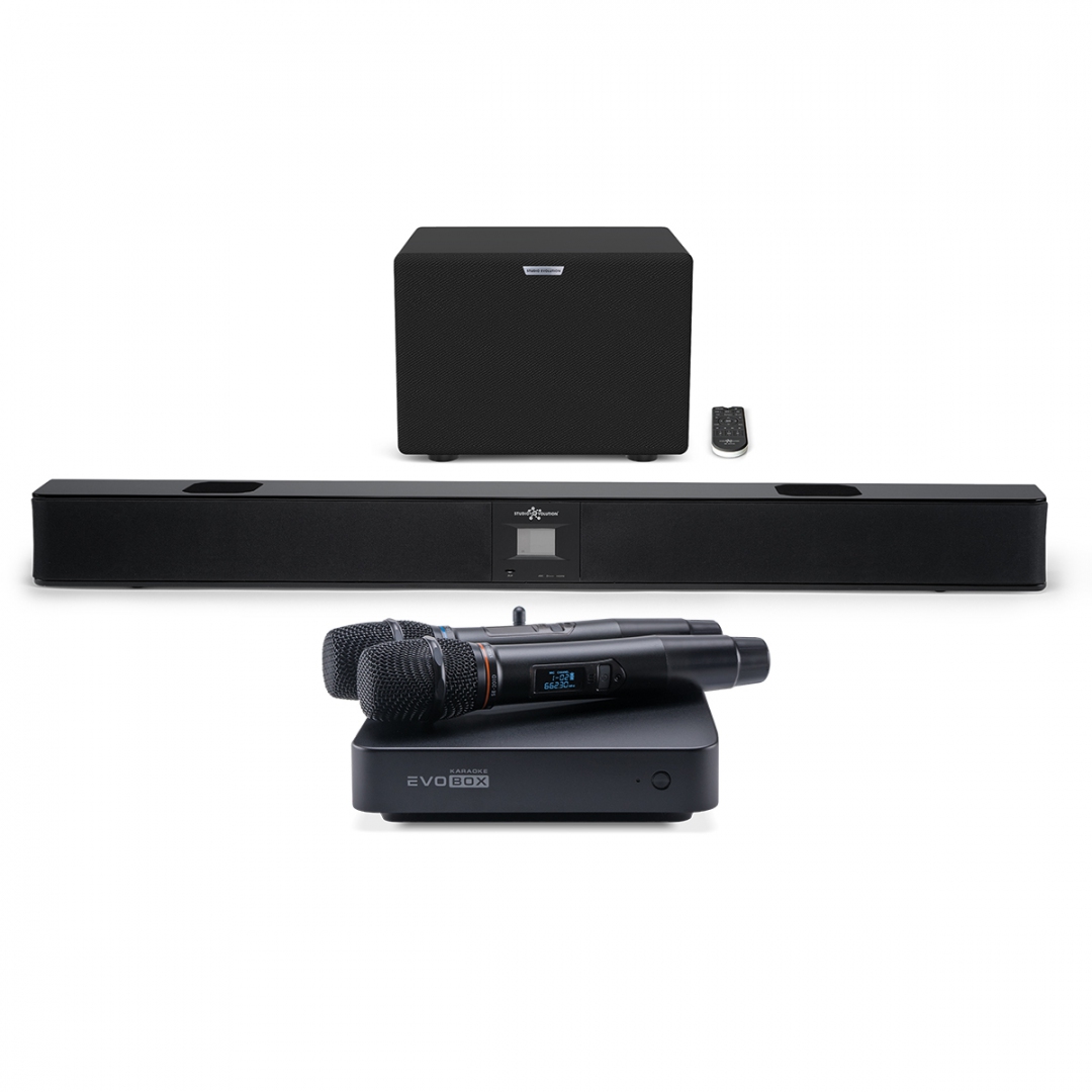 караоке-комплект EVOBOX Plus + EvoSound Bar (саундбар с караоке) в Ульяновске