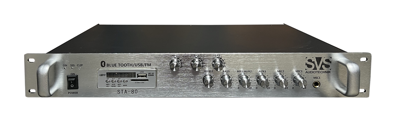 SVS Audiotechnik STA-80 Микшер-усилитель для систем Public Address в Ульяновске