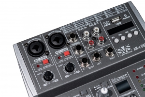 SVS Audiotechnik mixers AM-4 DSP Аналоговый микшерный пульт, 4-канала в Ульяновске